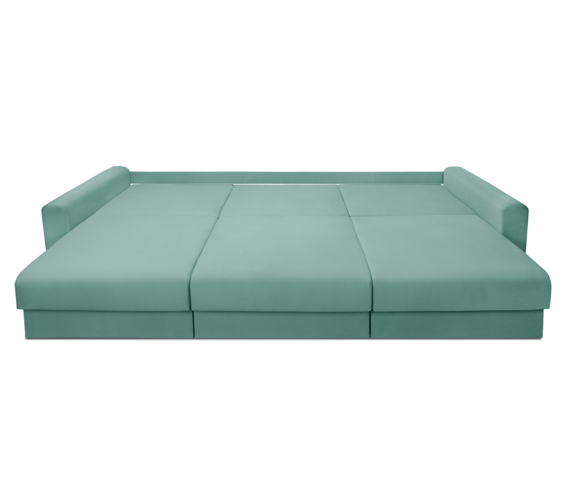 Диваны еврокнижки, Диван кровать прямой модульный Мэдисон, велюр