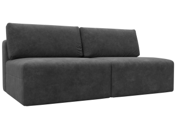 Диван прямой модульный Лига-060 НПБ, велюр BRUT