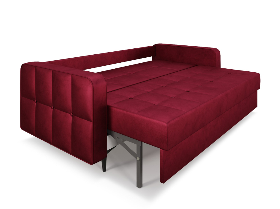 Диваны с ящиком для белья, Диван прямой тик-так Снеп (Бархат)