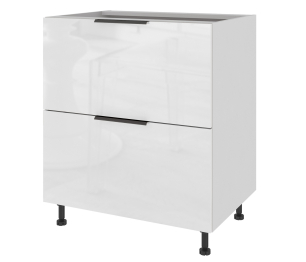 Тумба напольная с 2-мя ящиками 82*80 Калипсо (ТЯ2-80Ц)+(ФТЯ2-80)