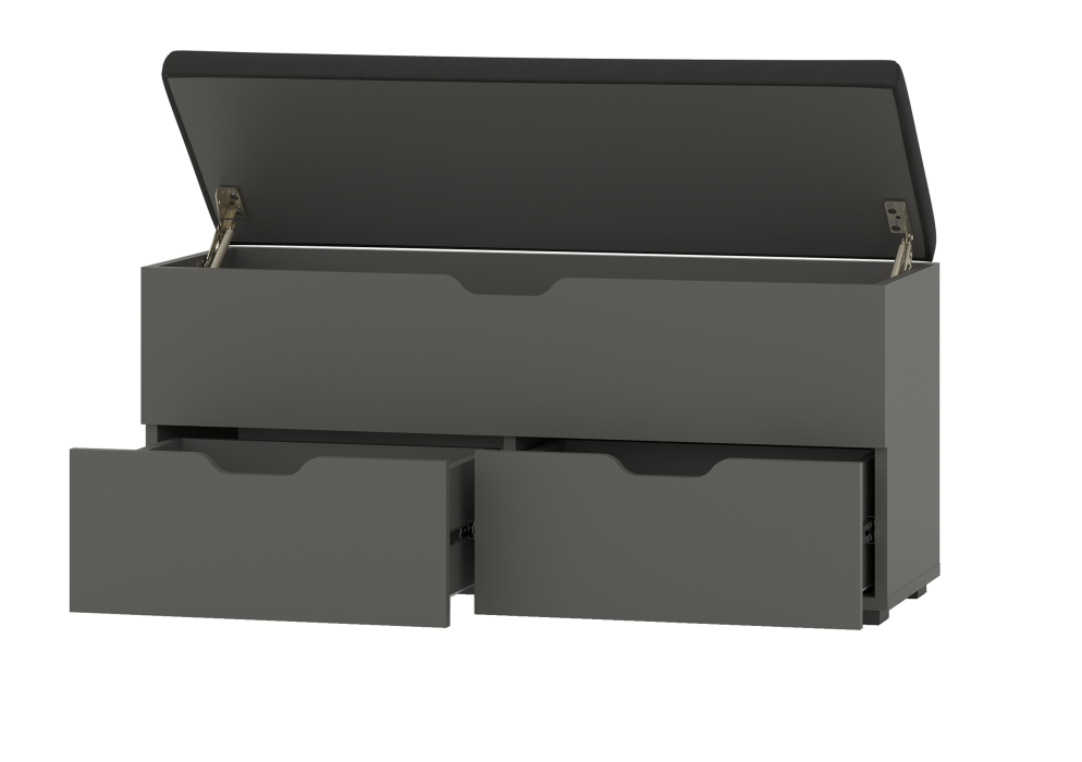 Тумба в прихожую с мягким сиденьем, Диван ФЛИНТ