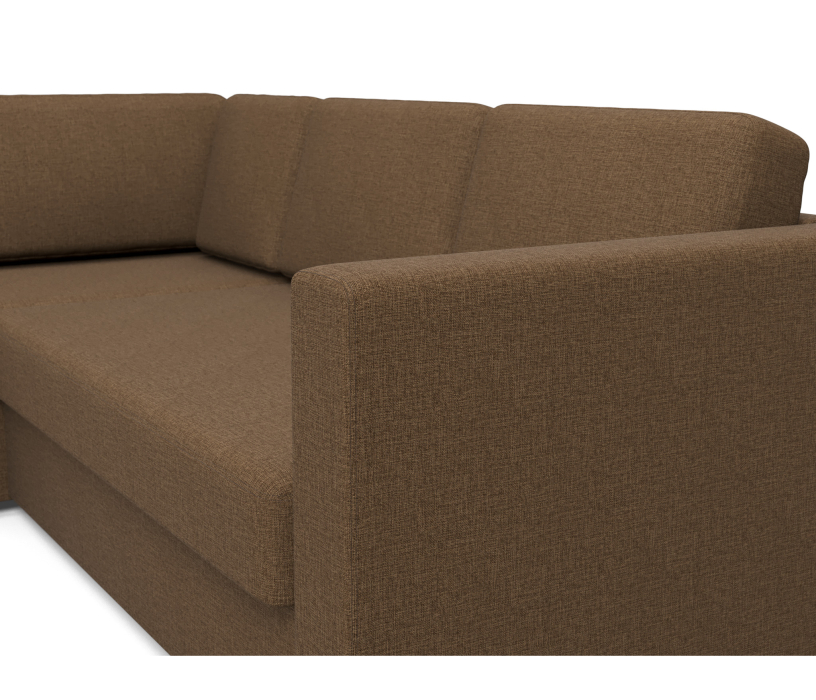 Диваны угловые в гостиную, Угловой диван Джессика 2 левый (УЛ), рогожка