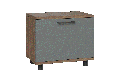 Модульная система Грейс Тумба ТБ-5052  Гикори Джексон Темный