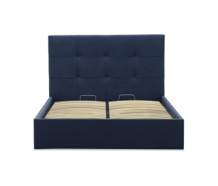 Двуспальная кровать НАВИ 180х200, с подъемным механизмом, велюр