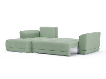 Диван-кровать угловой Рентон еврокнижка, велюр