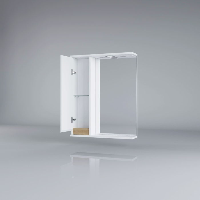 Зеркала, Зеркало-шкаф Francesca Avanti  Венеция Bianco 60 белый левый