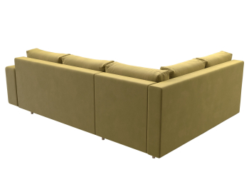 Диван угловой Сильвана левый угол, микровельвет