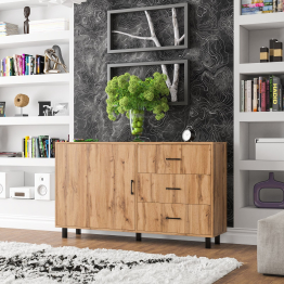 Комод с дверкой и ящиками РВК 122-1504