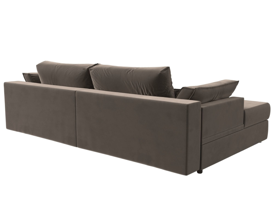 Диваны угловые в гостиную, Угловой диван Пекин угол левый, велюр