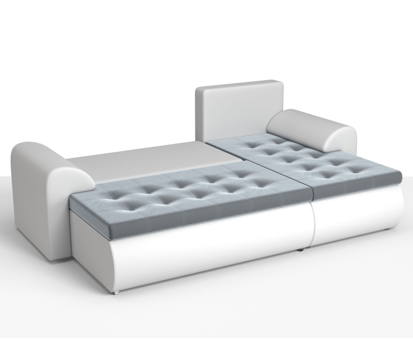 Диваны угловые в гостиную, Угловой диван Ванкувер правый, экокожа /велюр