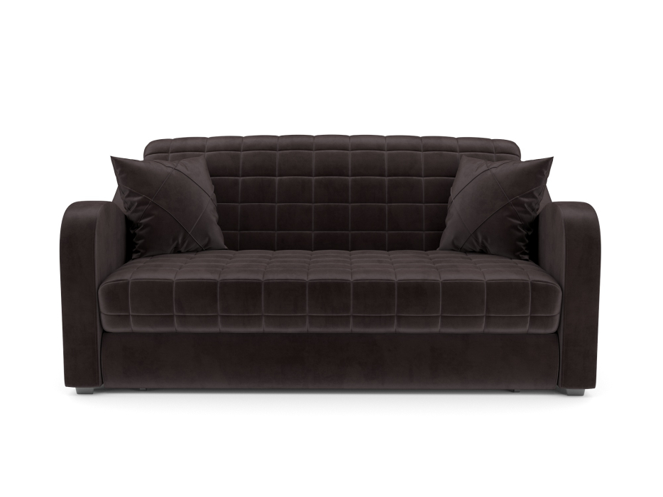 Диваны с ящиком для белья, Диван аккордеон Барон №4 ППУ 180х200 Бархат