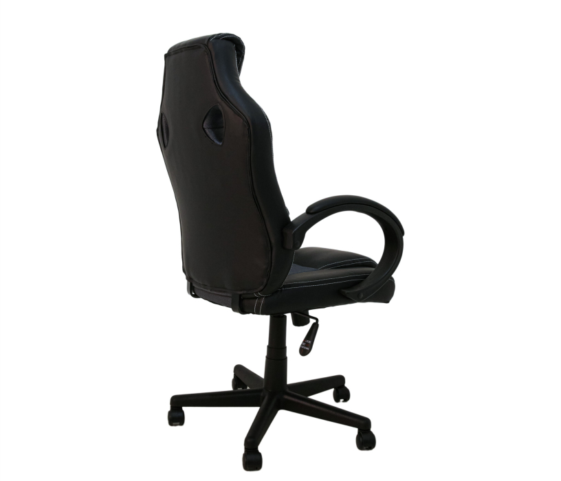 Для офиса и дома, Кресло поворотное RACER (серый/черный)