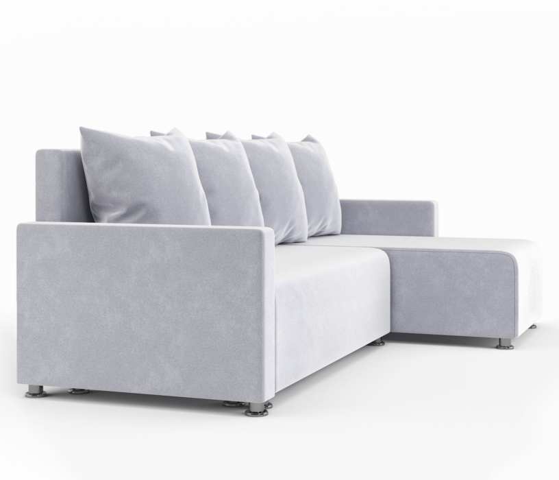 Диваны угловые в гостиную, Угловой диван-кровать Таити,велюр