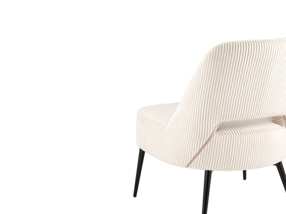 Кресло для отдыха, Кресло лаунж STOOL GROUP Бостон велюр рельефный