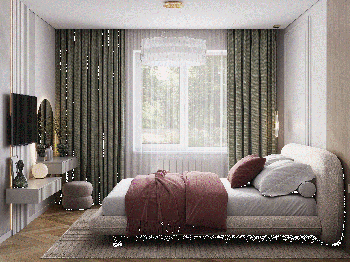 Спальня Букле Кровать 1800*2000 на ножках