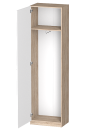 Распашной шкаф Лайф для одежды 60*40*215 Дуб сонома