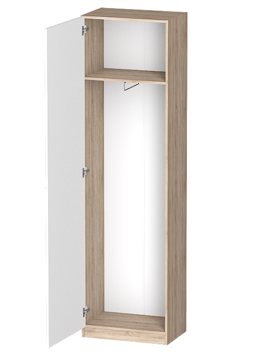 Для одежды, Распашной шкаф Лайф для одежды 60*40*215 Дуб сонома