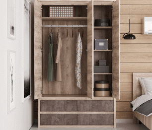 Шкаф 3DG4S Z, JAZZ