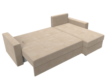 Диван угловой Верона Лайт правый угол, велюр