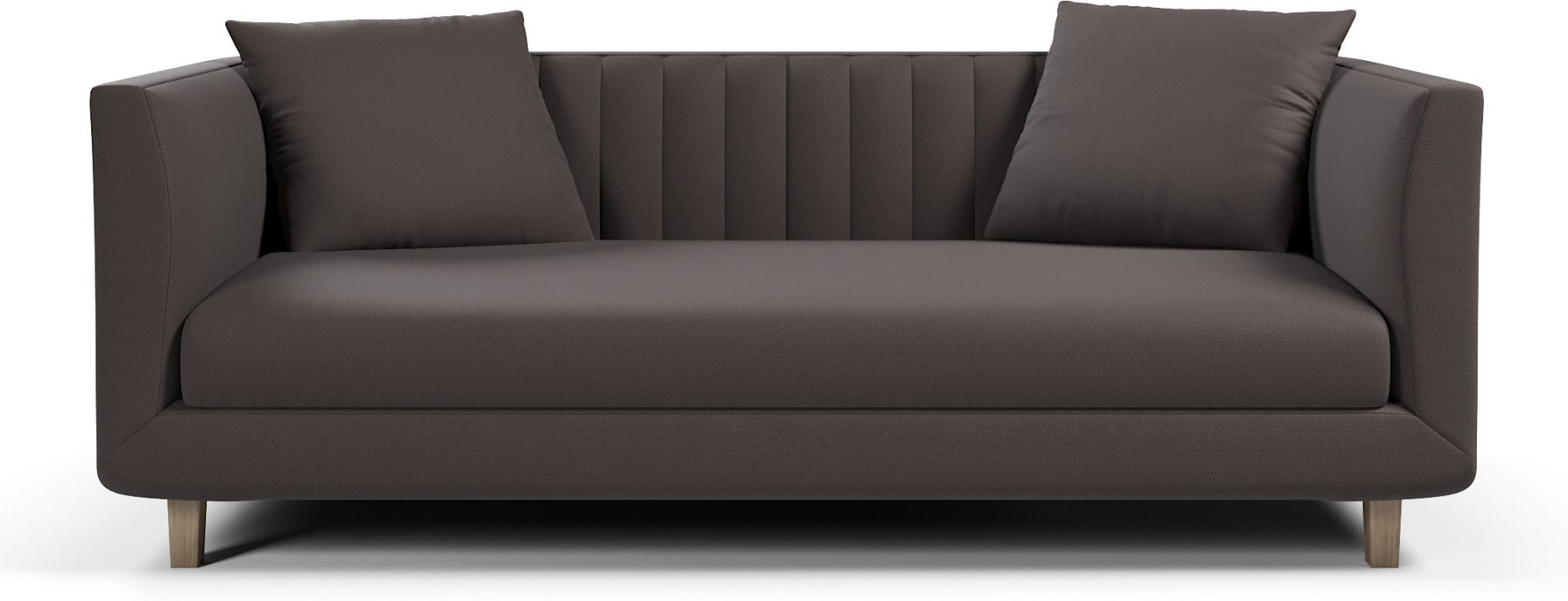 Диваны прямые, Диван прямой нераскладной Ларт, велюр