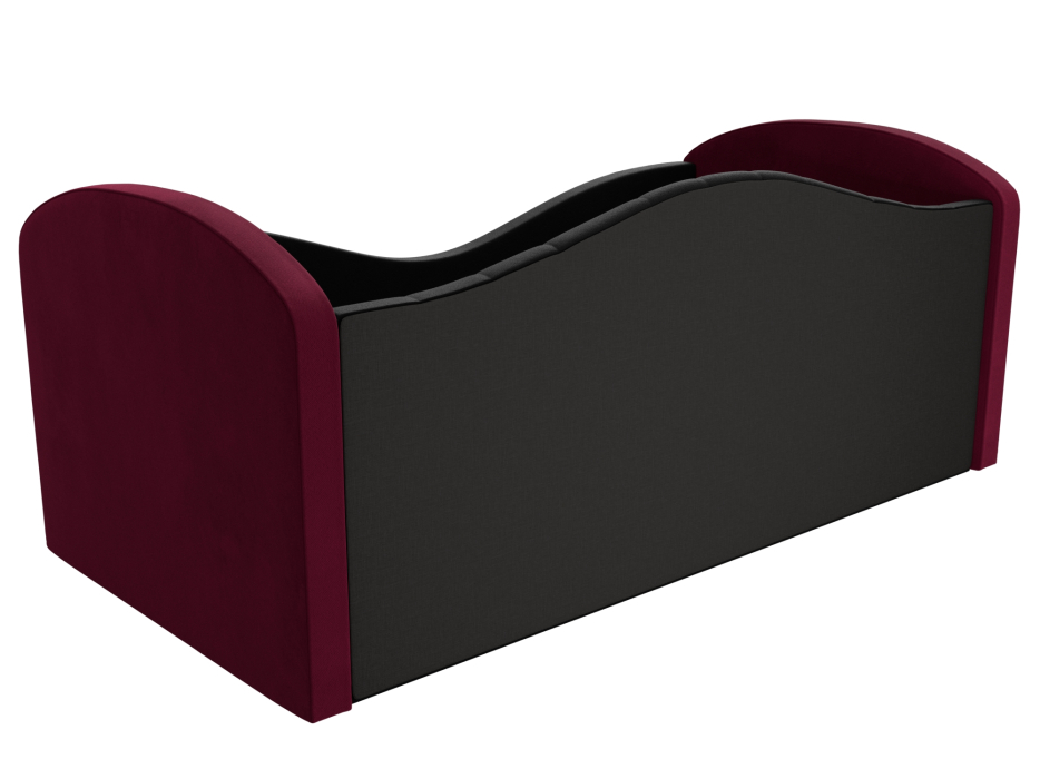 Кровати одноярусные, Детская кровать Сказка Люкс, микровельвет