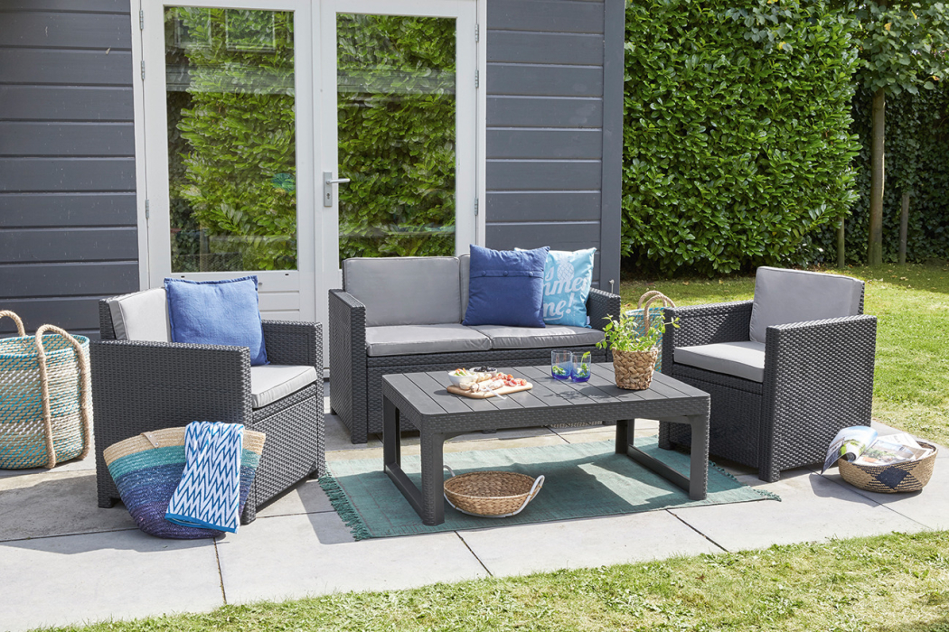 Столы, Стол садовый с регулируемой высотой  Lyon rattan table