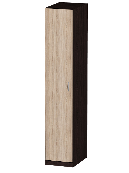 Для одежды, Распашной шкаф Лайф с полками 40*60*215 Венге