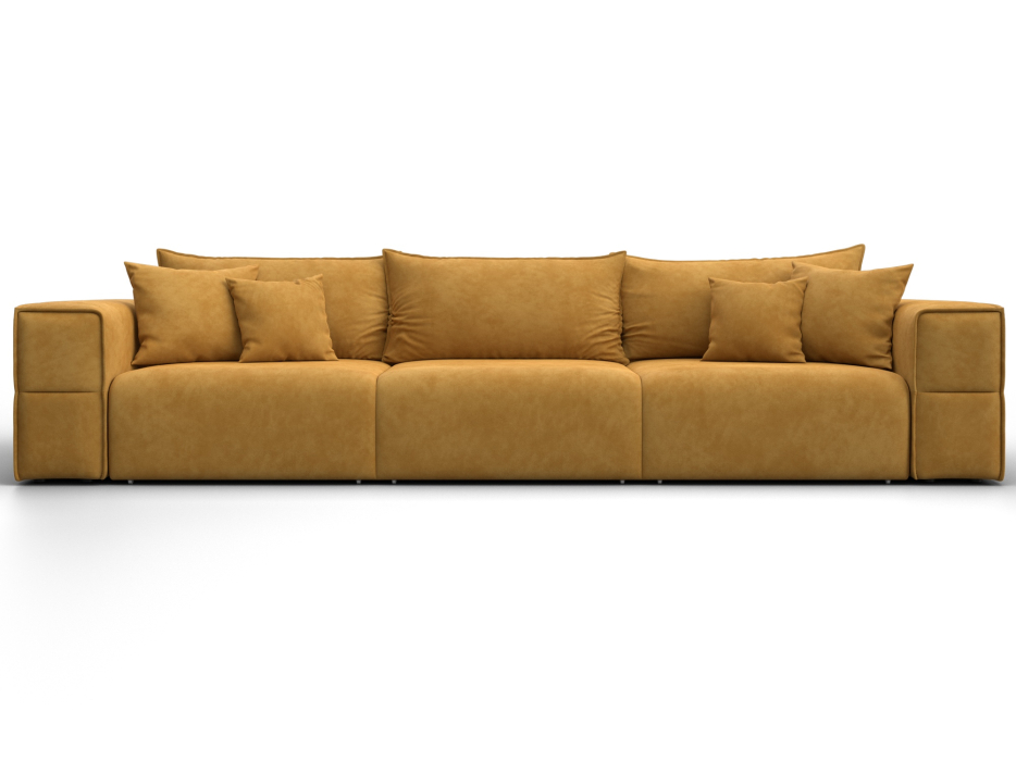 Диваны еврокнижки, Диван прямой Лига-058 НПБ Лонг, велюр BRUT