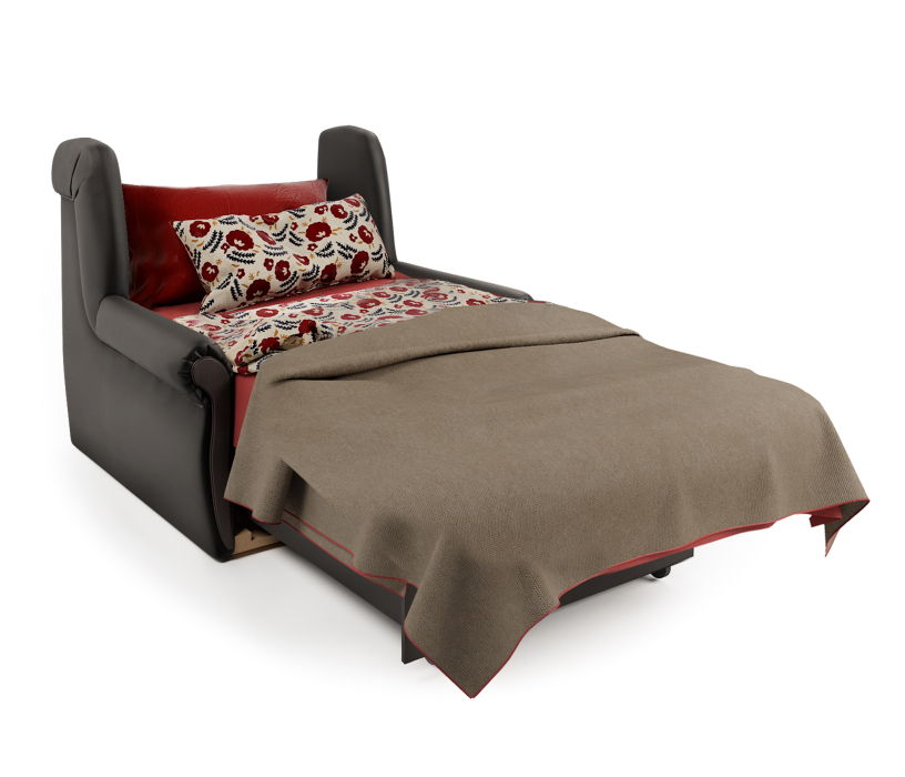 Кресла-кровати, Кресло-кровать Аккорд М, экокожа/шенилл