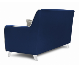 Диван прямой нераскладной Муссон, микровелюр