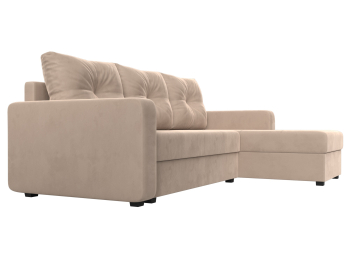 Угловой диван Ливерпуль Лайт правый угол, велюр