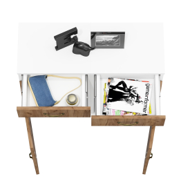 Две тумбы с ящиком и дверкой Лидер-8.