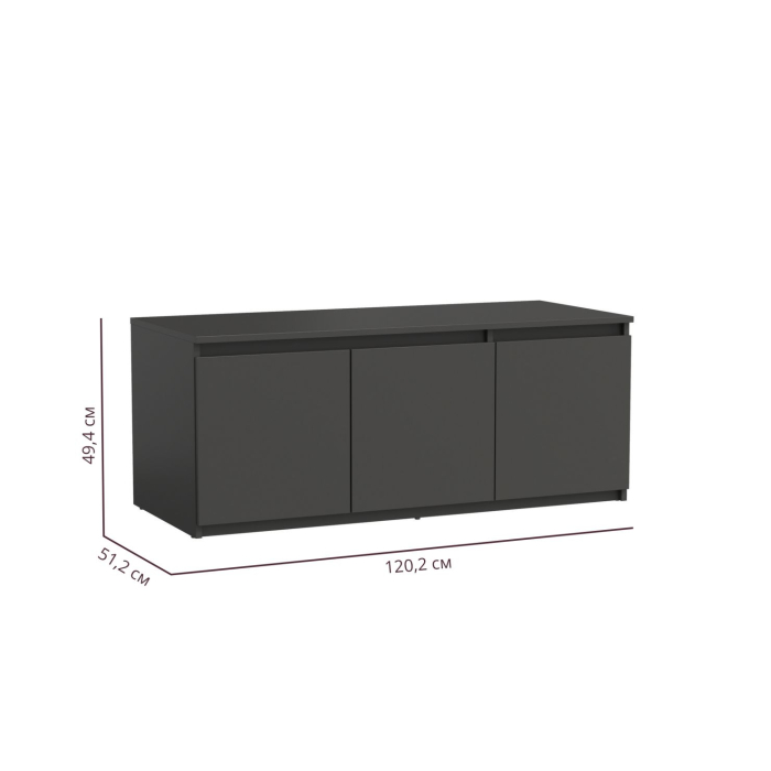 ТВ-тумбы, Тумба Берген 82.05 (3х дв.)