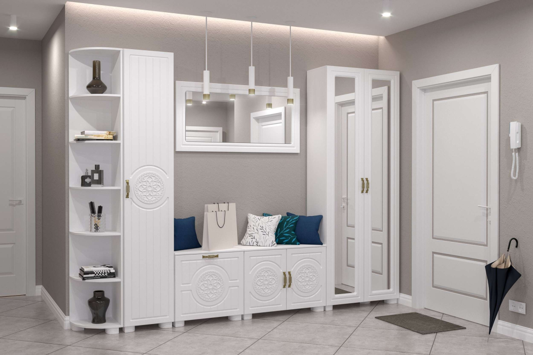 Тумбы, Тумба «Монблан» МБ-30К белое дерево