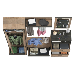 Прихожая Трувор № 212 есть зеркало