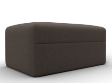 Пуф в прихожую, Модуль пуф Лига-060 НПБ, рогожка Амур