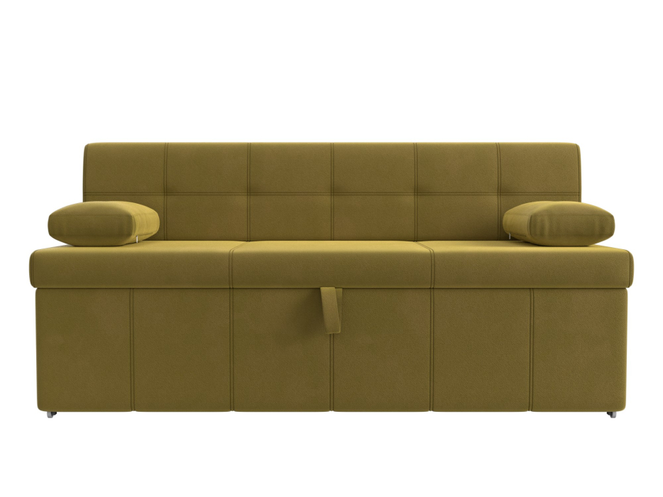 Диваны прямые кухонные, Кухонный прямой диван Лео, микровельвет