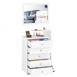 Комод с зеркалом Камелия