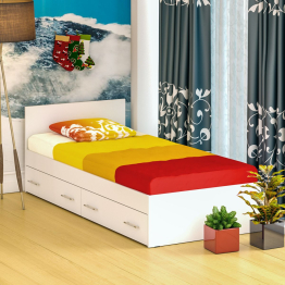 Односпальная кровать с ящиками Стандарт 0900