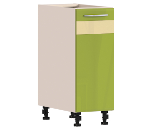 Регина РС-30 Стол Песочный/Оливковый глянец