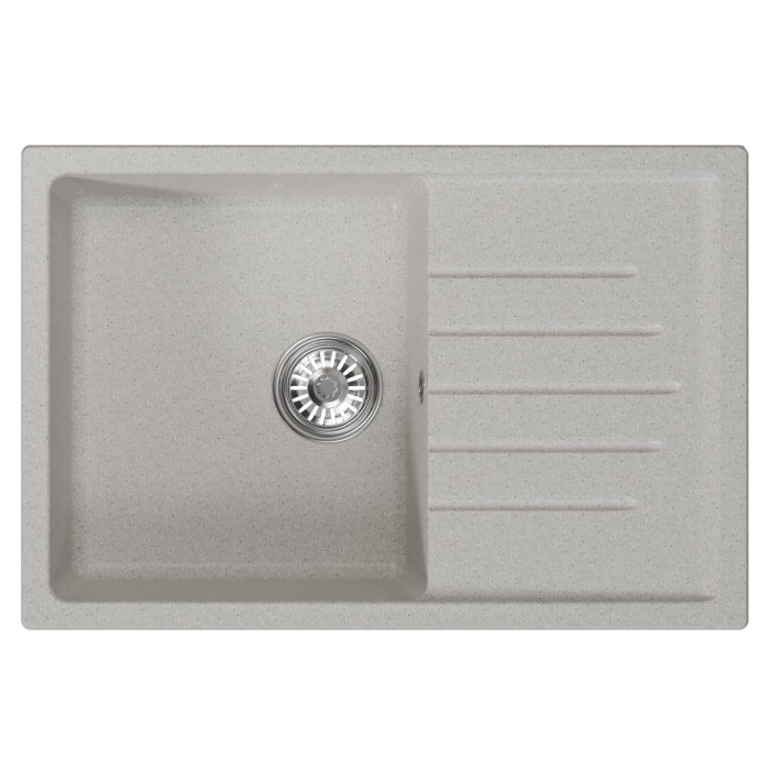 Кухонные мойки, Мойка ML-GM19 с крылом, 750*500*200мм NEW