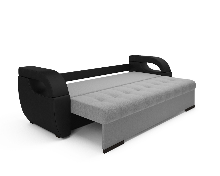 Диваны с ящиком для белья, Диван прямой еврокнижка Мартин (Рогожка)