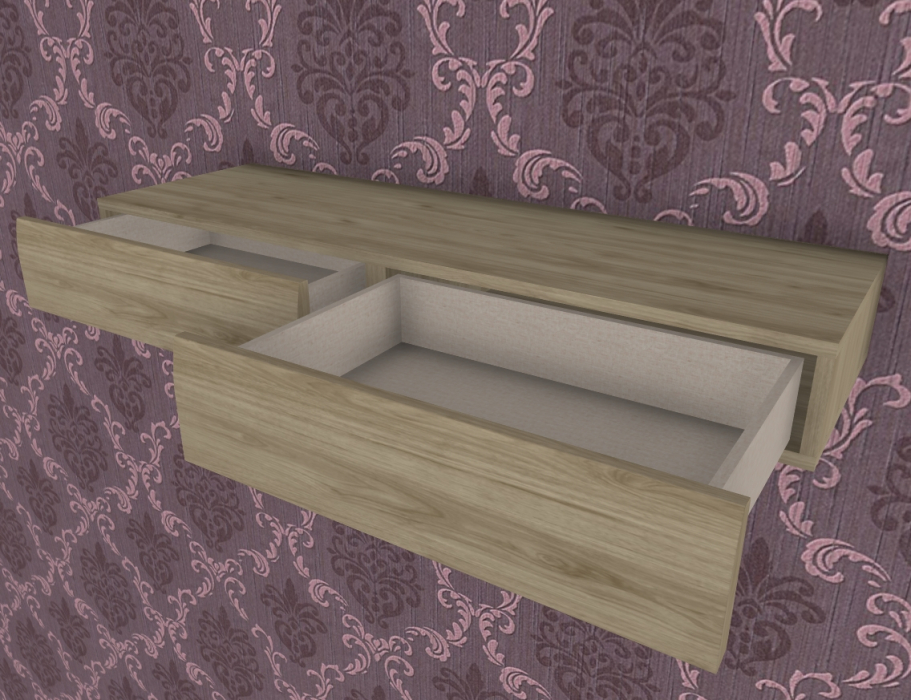 Настенные полки, Модульная система Камелия Антресоль АН-2663