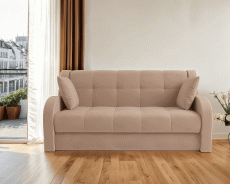 Диваны на металлокаркасе, Диван прямой аккордеон Барон (Велюр)