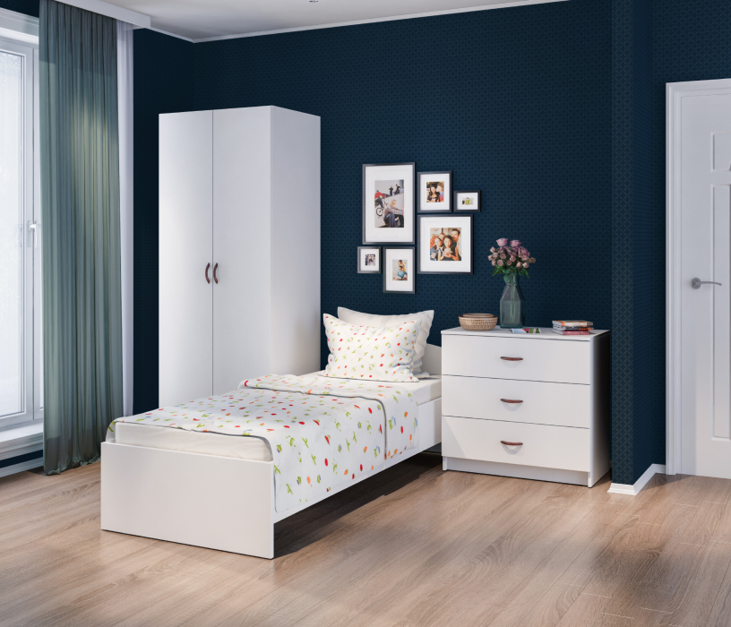 Односпальные, Терра (Лофт) СБ-2227 Кровать универсальная 800