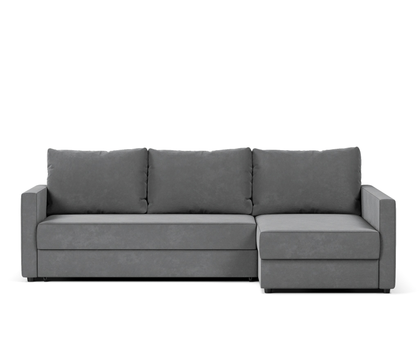 Диваны угловые, Диван угловой Фрисби дельфин, велюр