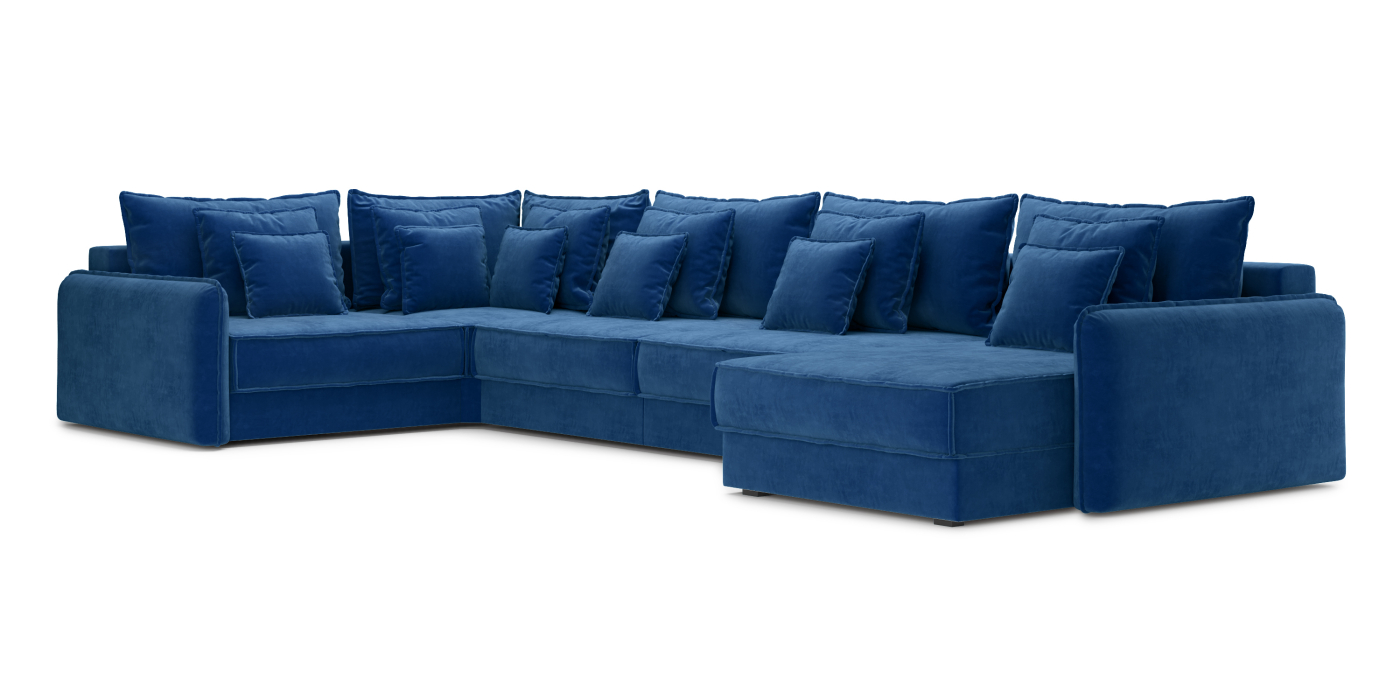 , Диван П-образный Кросби