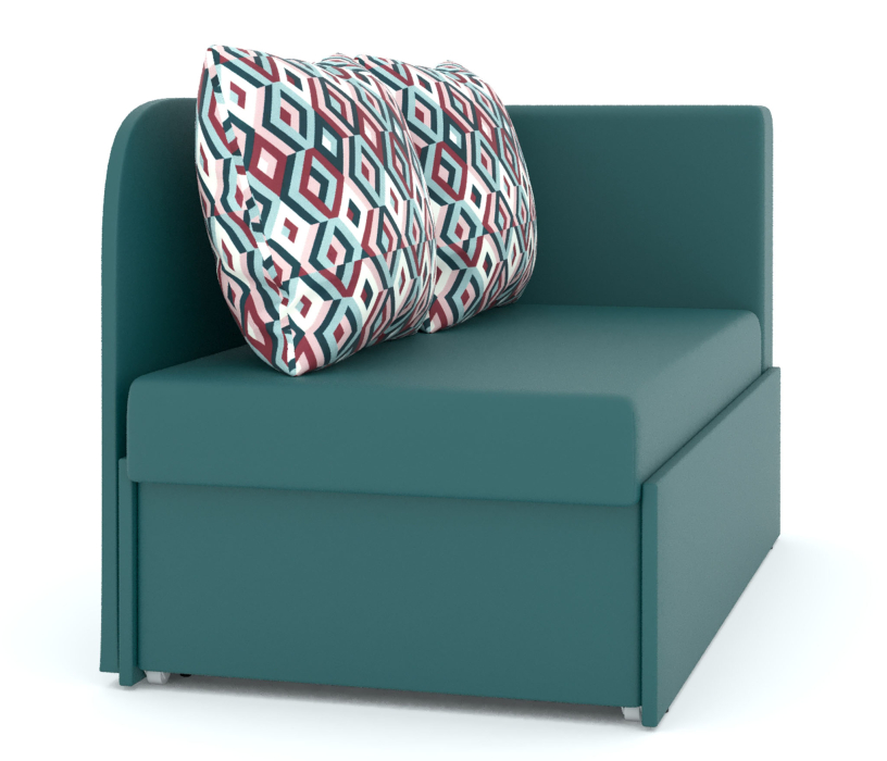 Кушетка диван, Кушетка Фан, велюр