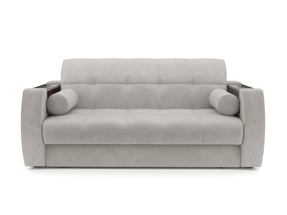 Диваны с ящиком для белья, Диван аккордеон Барон №3 ППУ 120х200 Велюр