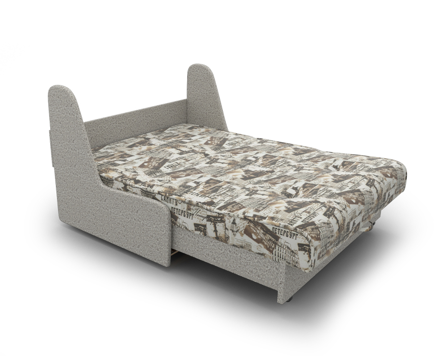 Диваны кровати со спальным местом, Диван прямой Аккордеон №2 140 см (Газета)